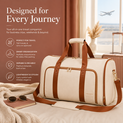 3-in-1 Travel Duffel Bag