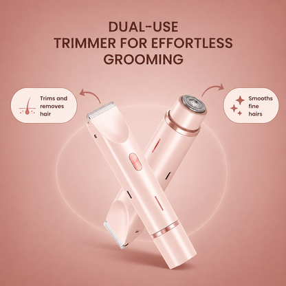 2 in 1 Women Body Shaver